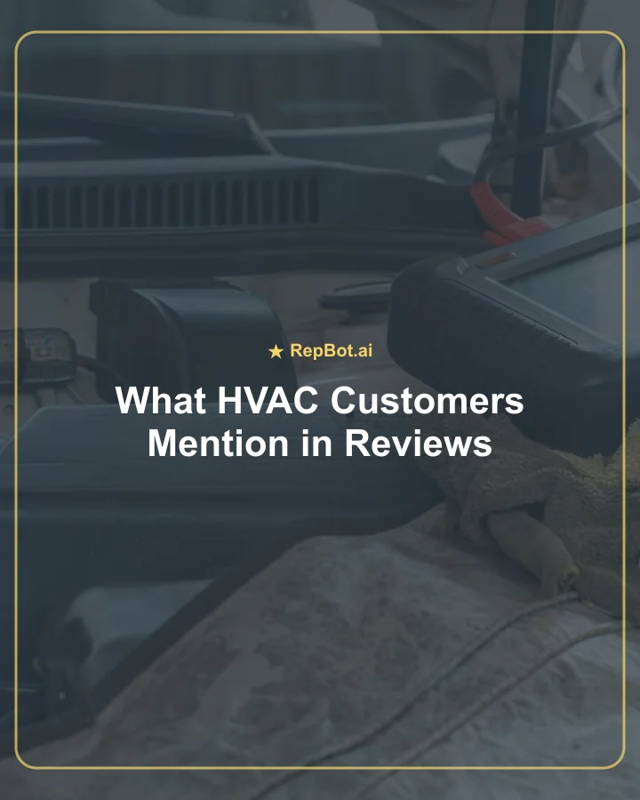 HVAC service tools and thermostat representing common themes in heating and cooling reviews.