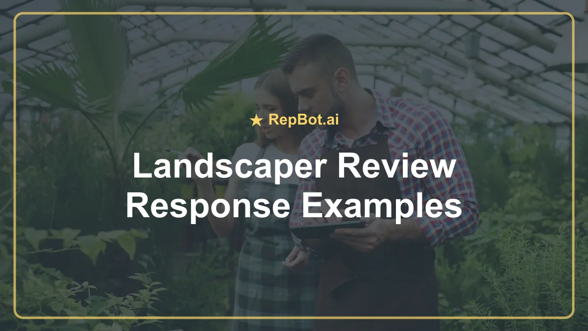 Landscaping professional reviewing customer feedback on a tablet in a finished backyard patio garden.