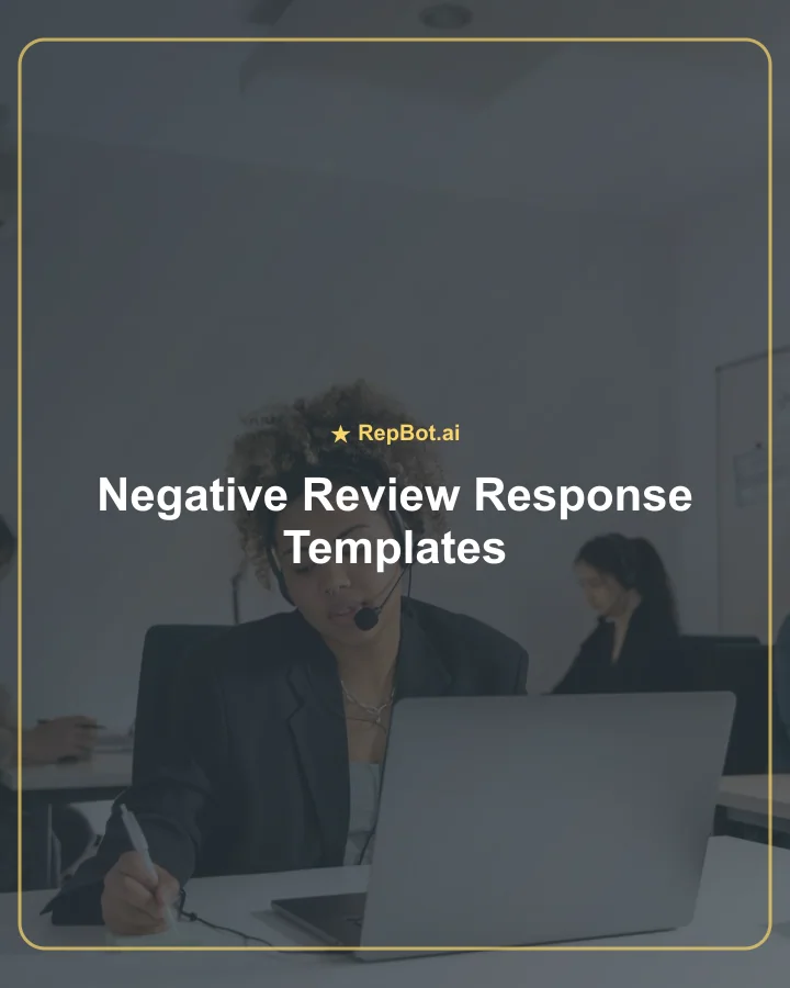 Customer service representative reviewing a pest control scheduling concern, representing careful responses to negative reviews.